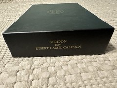 Schuyler ESV Stridon Bible – Desert Camel Calfskin Leather
