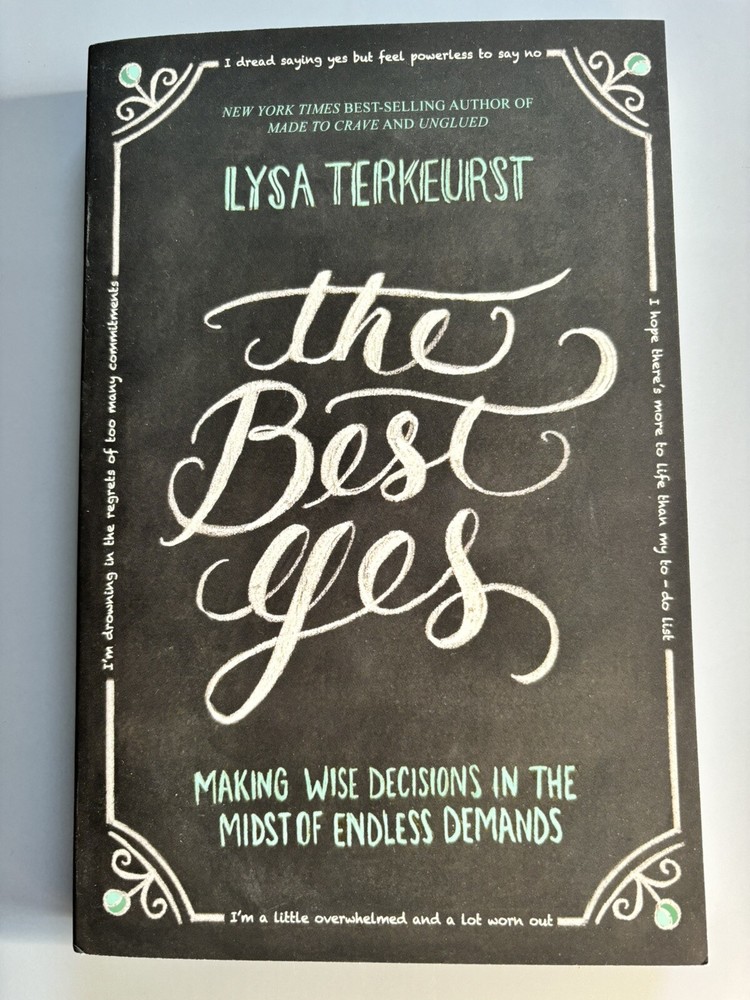 Best Yes by Lysa Terkeurst (2014, Trade Paperback)