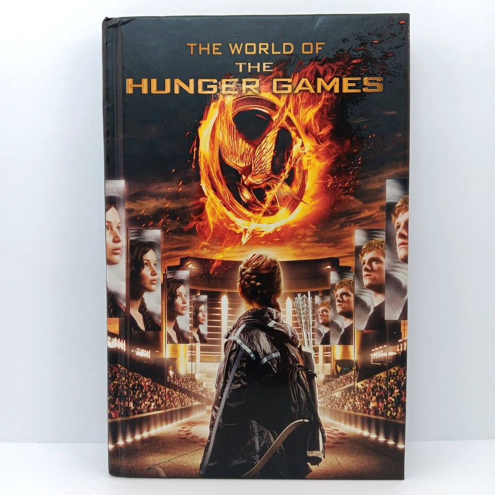 THE WORLD OF THE HUNGER GAMES – Scholastic, Hardcover 2012 – GOOD, FREE SHIPPING