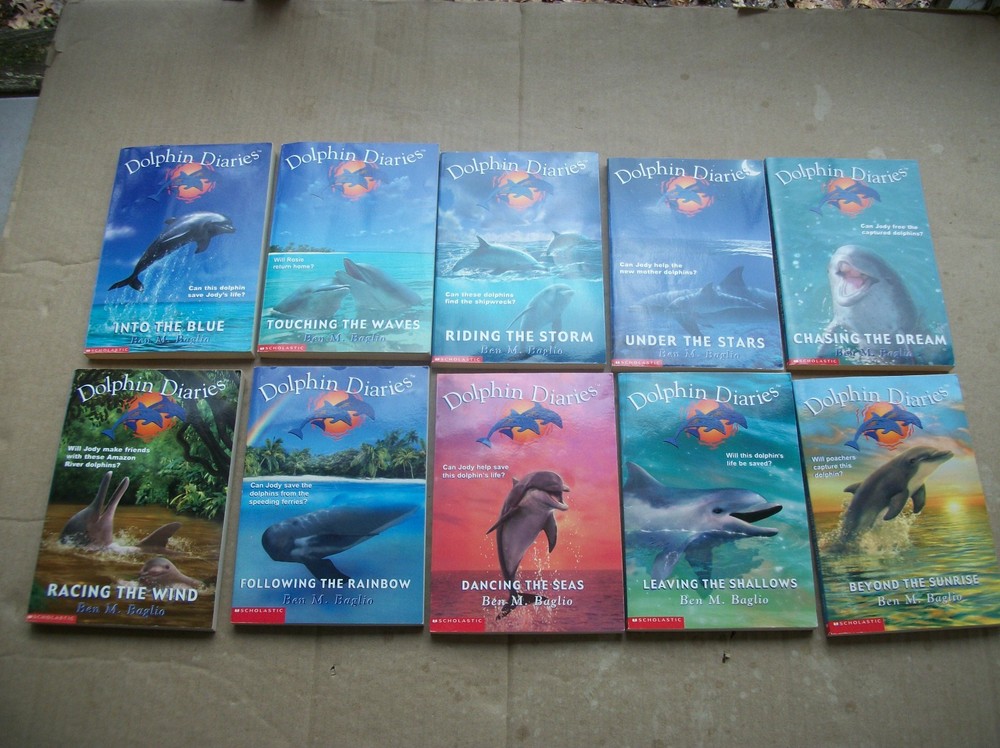Scholastic Dolphin Diaries 10 Vol. Set
