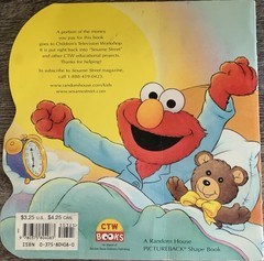 RARE! Lot Of 3: 1st Vtg Trade PB Ed. Jim Henson’s CTW Elmo Books Set; ACCEPTABLE