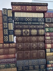 Lot 125 Easton Press 100 Greatest Books Ever Written Complete Set ALL 25 EXTRAS!