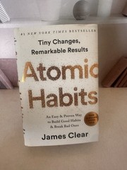 Atomic Habits by James Clear Hardcover