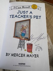 MY FIRST: I CAN READ! MERCER MAYER LITTLE CRITTER BOOK Author signed copy