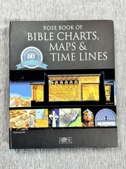 Rose Book Of Bible Charts Maps & Time Lines Rose Publishing Black HC Spiral
