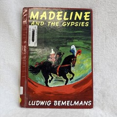 Madeline And The Gypsies Ludwig Bemelmans 1987 Childrens Hardcover BOOK 12.25×9