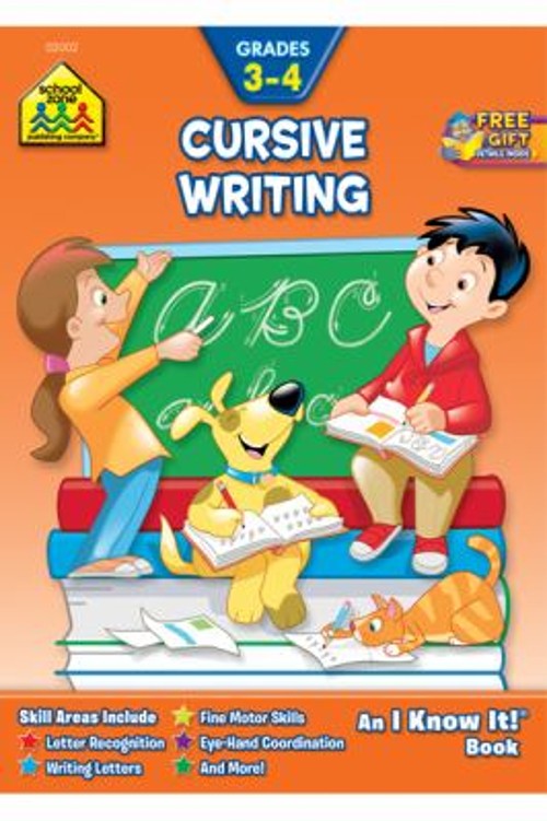 Cursive Writing 3-4 : I Know It! Workbooks Paperback Carolyn Dwye