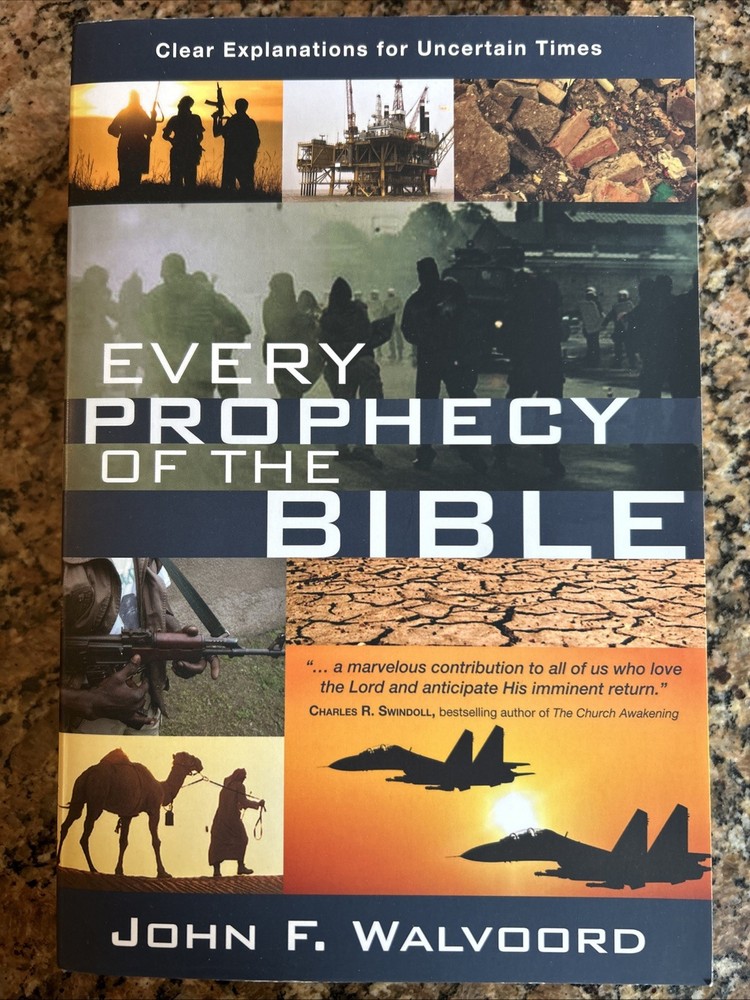 Every Prophecy of the Bible John F. Walvoord Trade PB Brand New Free Shipping