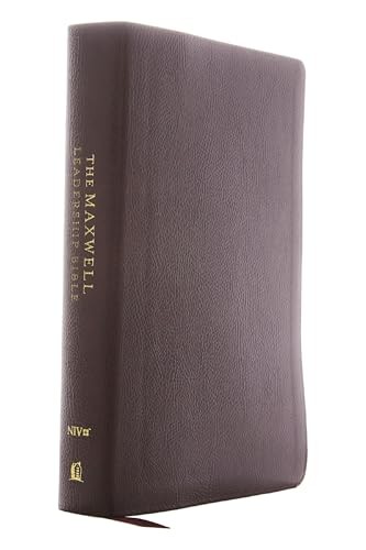 NIV, Maxwell Leadership Bible, 3rd Edition, Premium Bonded Leather, Burgundy…