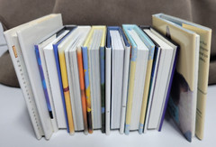 8- Mini-Hardback Books w/ Dust Jackets Sunflowers, Home, Quotable Women & More