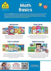 School Zone – Math Basics 2 Workbook – 64 Pages, Ages 7 to 8, 2nd Grade….