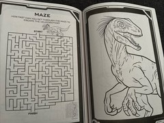 Jurassic World Jumbo Coloring & Activity Dinosaur Book Dinosaurs To Color T-Rex
