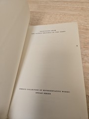 SACRED WRITINGS OF THE SIKHS (UNESCO COLLECTION OF By T. Singh