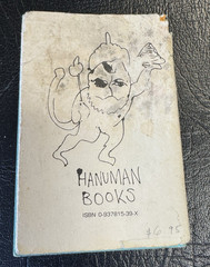 Artifact by Richard Hell Notebooks from Hell 1974-80 Hanuman Books # 37 1992