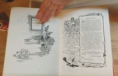 THE LAND of OZ L. Frank Baum Softcover Rand McNally White Edition 1904 Exc Cond