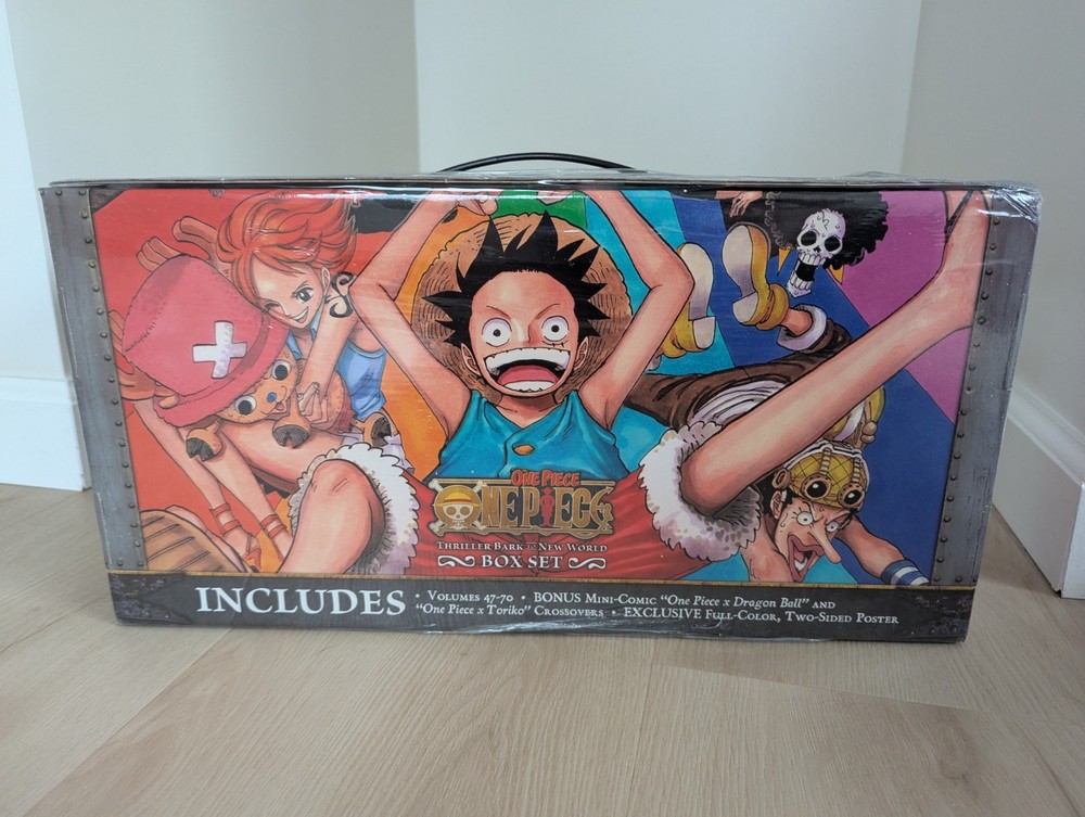 One Piece Box Set 3: Thriller Bark to New World by Eiichiro Oda Sealed