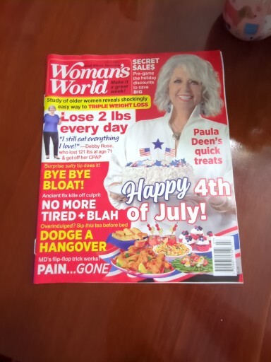 Woman’s World Magazine July 3 2023 Paula Deen, Lose 2 Lbs Every Day RP