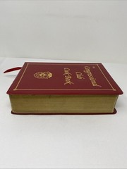 The Congressional Club Cook Book 1993 Red Faux Leather Cookbook