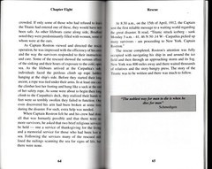 The TITANIC TRAGEDY Arnot P. McIntee 84 pages Clear and Descriptively written