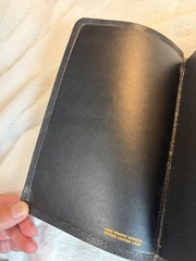 1967 NEW SCOFIELD REFERENCE BIBLE/Black Morocco Leather