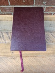 VG! TNIV Large Print Thinline Bible Deep Burgundy Bonded Leather OOP