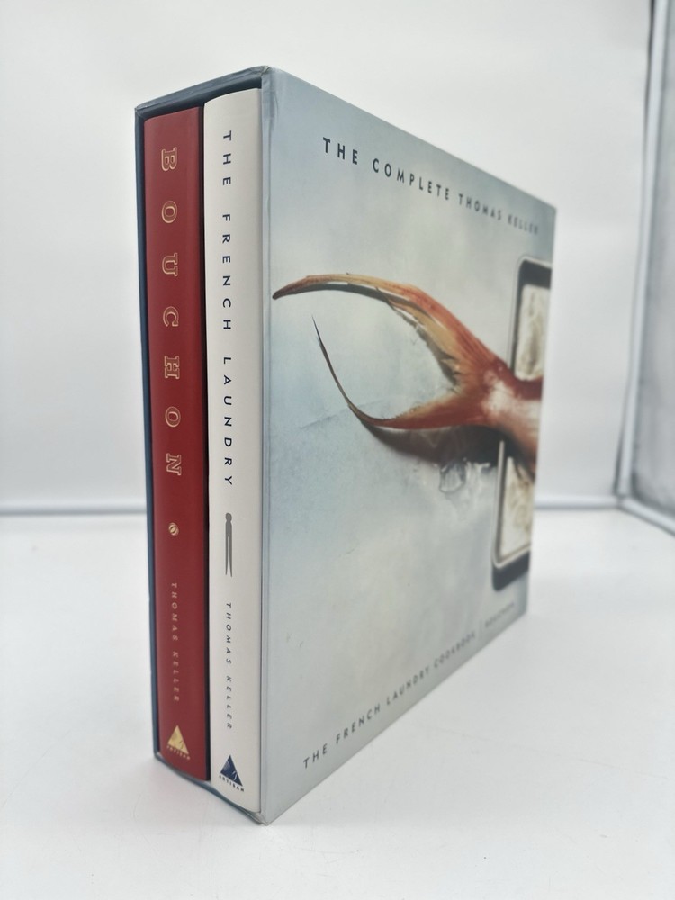 The Complete Thomas Keller: The French Laundry Cookbook & Bouchon 2 Books Boxed