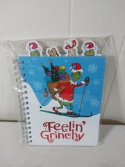 New The Grinch Journal Dr. Seuss Christmas/Holiday Feelin Grinchy 96 Pages