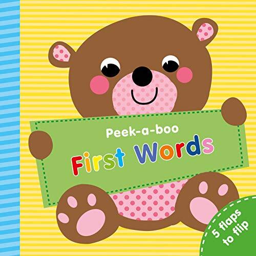 First Words: 5 Flaps to Flip – Board book – VERY GOOD