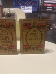 1913 ANTIQUARIAN APPLETON TOM SWIFT VINTAGE BOOKSET GROSSET&DUNLAP HC DECOR BOOK
