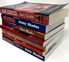 7 SIGNED w/ Inscription Dusty Rhodes Westerns Shawgo Chero Shiloh Jedidiah