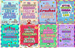 Katie Kirby 8 book set : life of lottie brooks + false of lotttie brooks paperbk