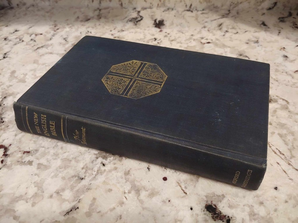Bible -1961 The New English Bible Oxford/Cambridge Univ Press – New Testament HC