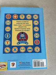 NEW SUPER RARE THOMAS & FRIENDS TRAIN STICKER EXPRESS 700 Stickers BOOK 2005