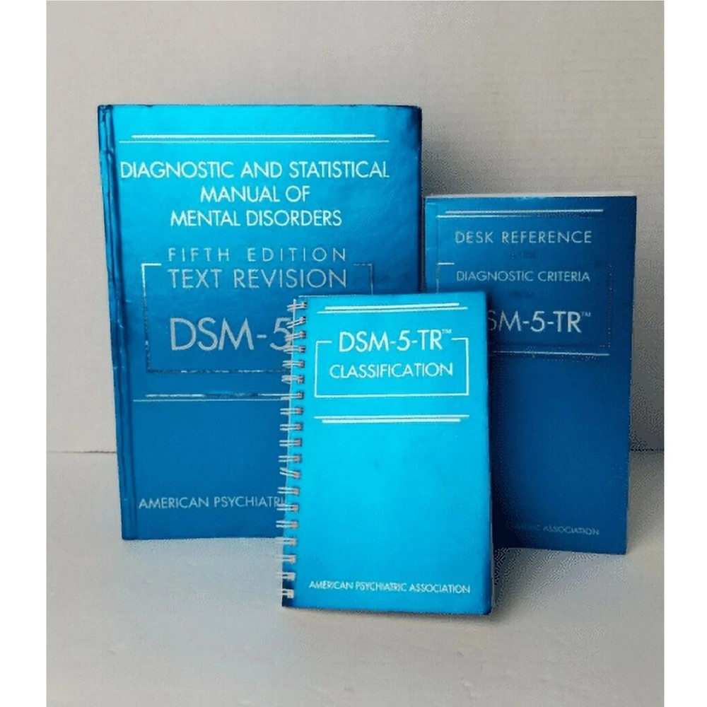 DSM 5 TR Hardcover & Desk Reference pb & Classification Spiralbound Combo Pack