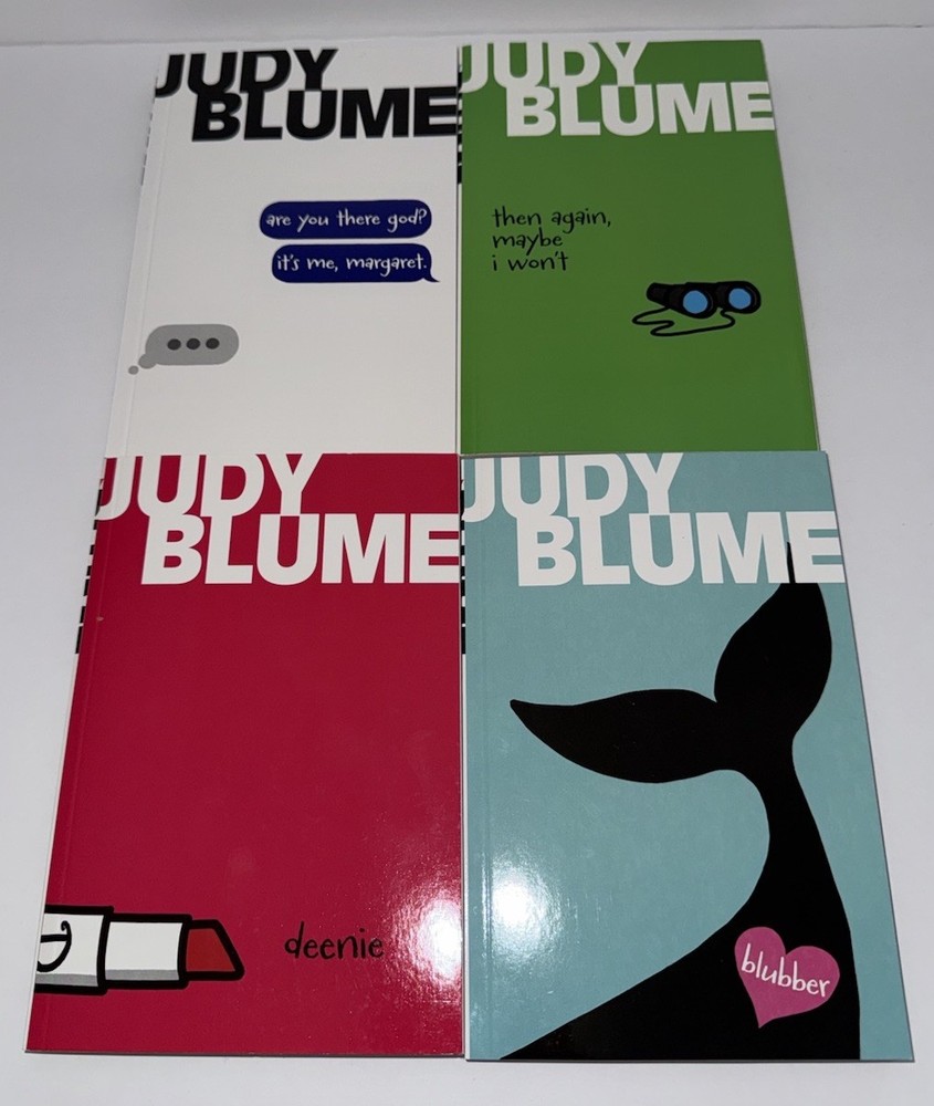 4 Judy Blume Paperback Books Young Readers Children’s Classics