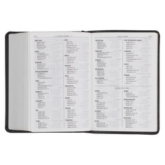 KJV Holy Bible, Compact Large Print Faux Leather Red Letter Edition – Ribbon Mar