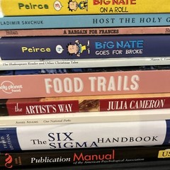 25 Unsorted Fiction Non Fiction Paperback / Hardback UNSORTED Mixed Book Lot