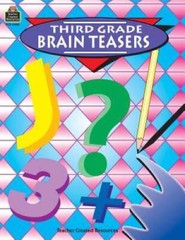 Third Grade Brain Teasers – Paperback By Eichel, Carol – GOOD
