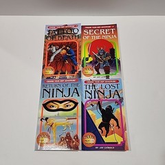 Choose Your Own Adventure NINJA Set of 4 Books Secret Lost Return VGC