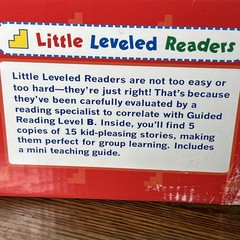 Scholastic Little Leveled Readers Levels B-74, C-71, D-75 Books 220 Total Books
