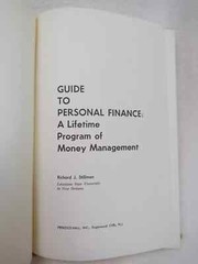 Guide to Personal Finance, Program of Money Management by Richard Stillman 493 p