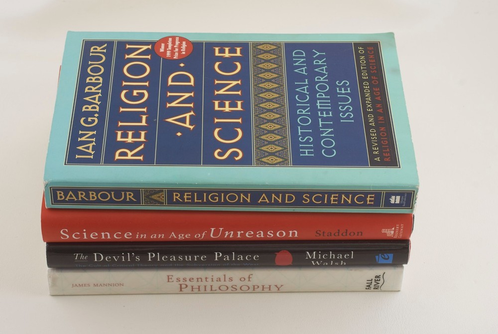 [Lot of 4] Bible Theology History Philosophy Books