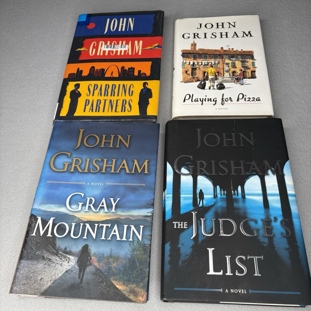 John Grisham books lot of 4