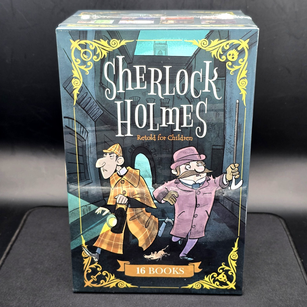 SEALED Sherlock Holmes Retold for Children 16 Book Box Set Arcturus Publishing