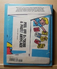WACKY PACKAGES BY TOPPS HARDCOVER BOOK 2010 NO STICKERS! THEY GO BYE BYE