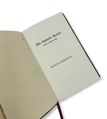 The Meditations of Marcus Aurelius 1887 [LEATHER BOUND]
