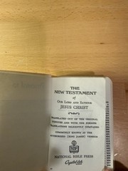 Vtg New Testament 1968 Pocket The National Bible Press Pre Owned