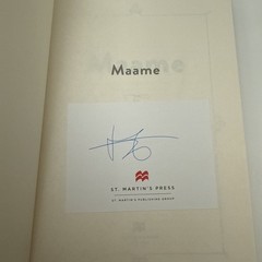 SIGNED Maame Jessica George First Ed 2023 St Martins Jenna Book Club VG+