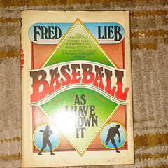 Baseball As I Have Known It Fred Lieb Hardcover Nonfiction Baseball Sports