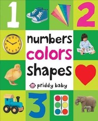 Roger Priddy First 100 Numbers, Colors, Shapes (Hardback) First 100 (UK IMPORT)